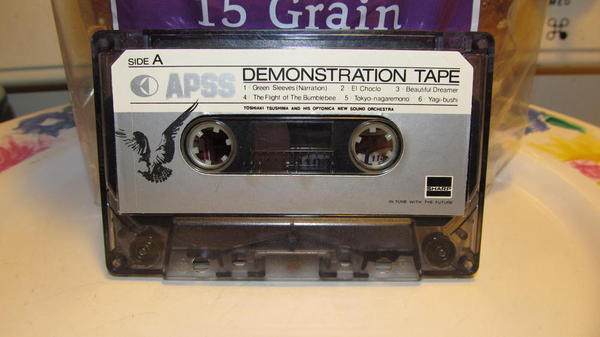 IMG_0244 A side Sharp APSS Demonstration Cassette