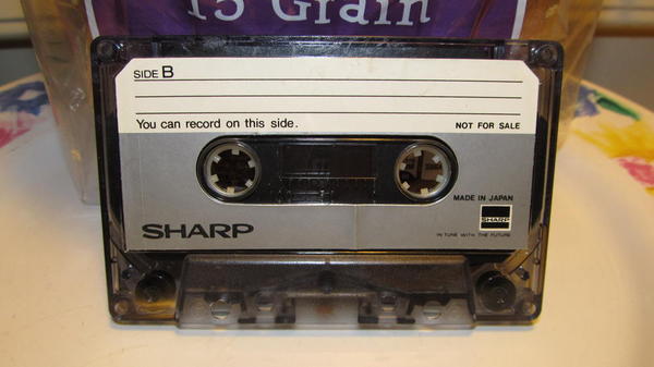 IMG_0243 B side Sharp APSS Demonstration Cassette