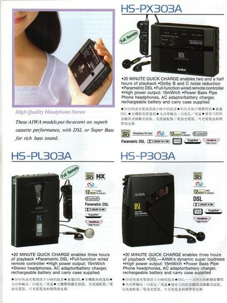 Aiwa Headphone Stereo Catalog 1989 -16 [Large)