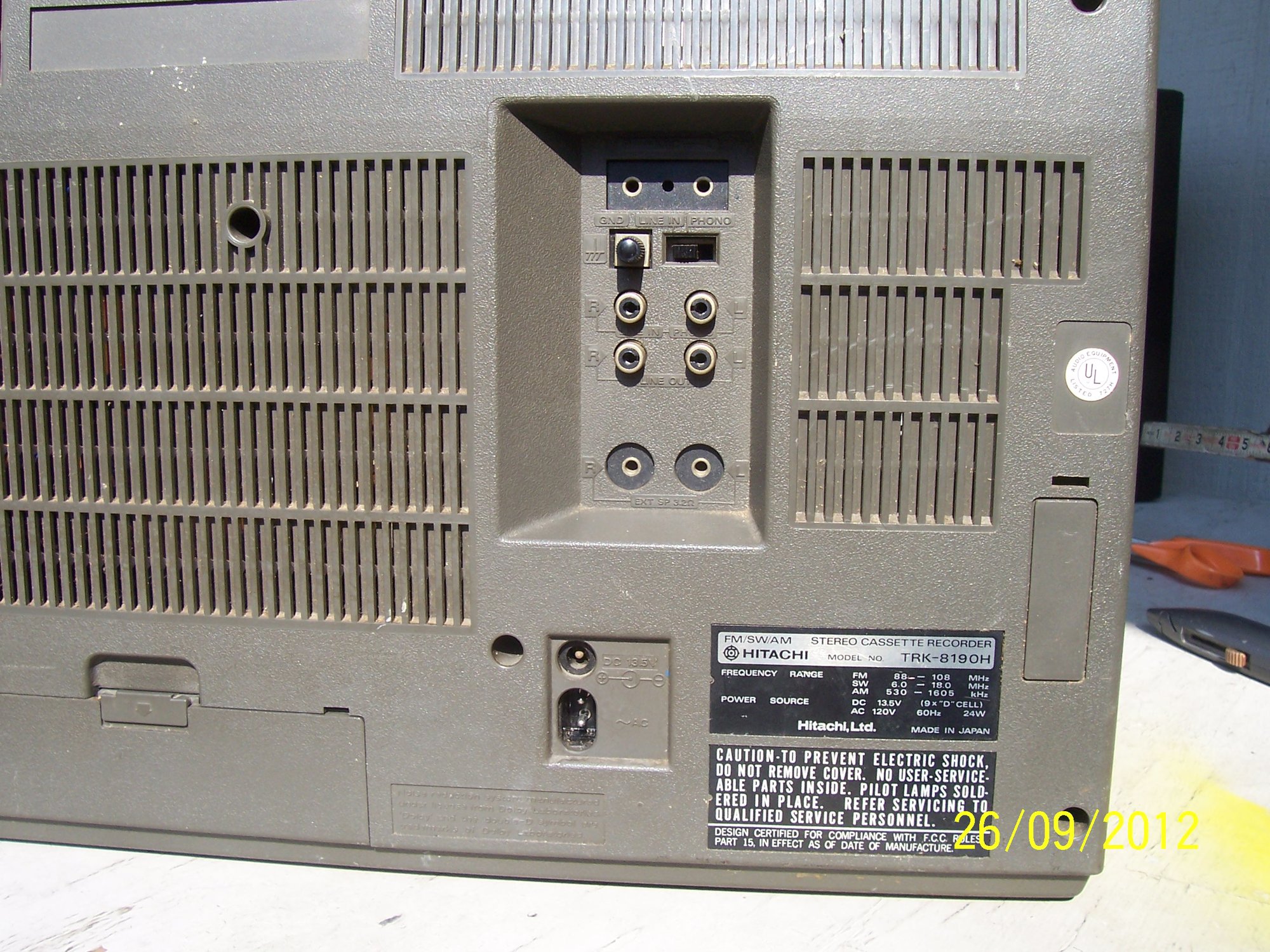 100_7896 input Hitachi TRK-8190H 8190.JPG
