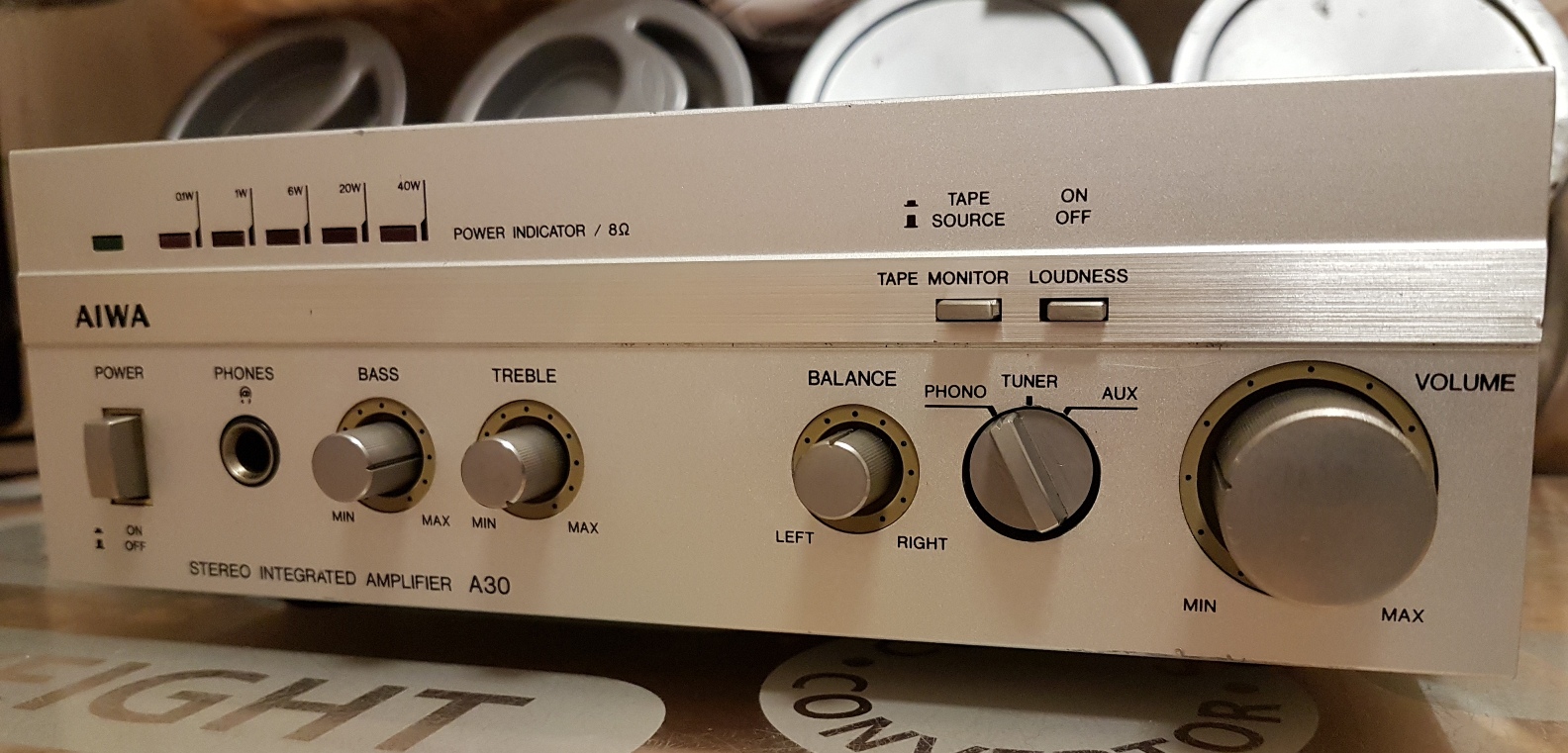 Aiwa A30 Mini Compo Stereo Amplifier 28 October 2018 (6).jpg