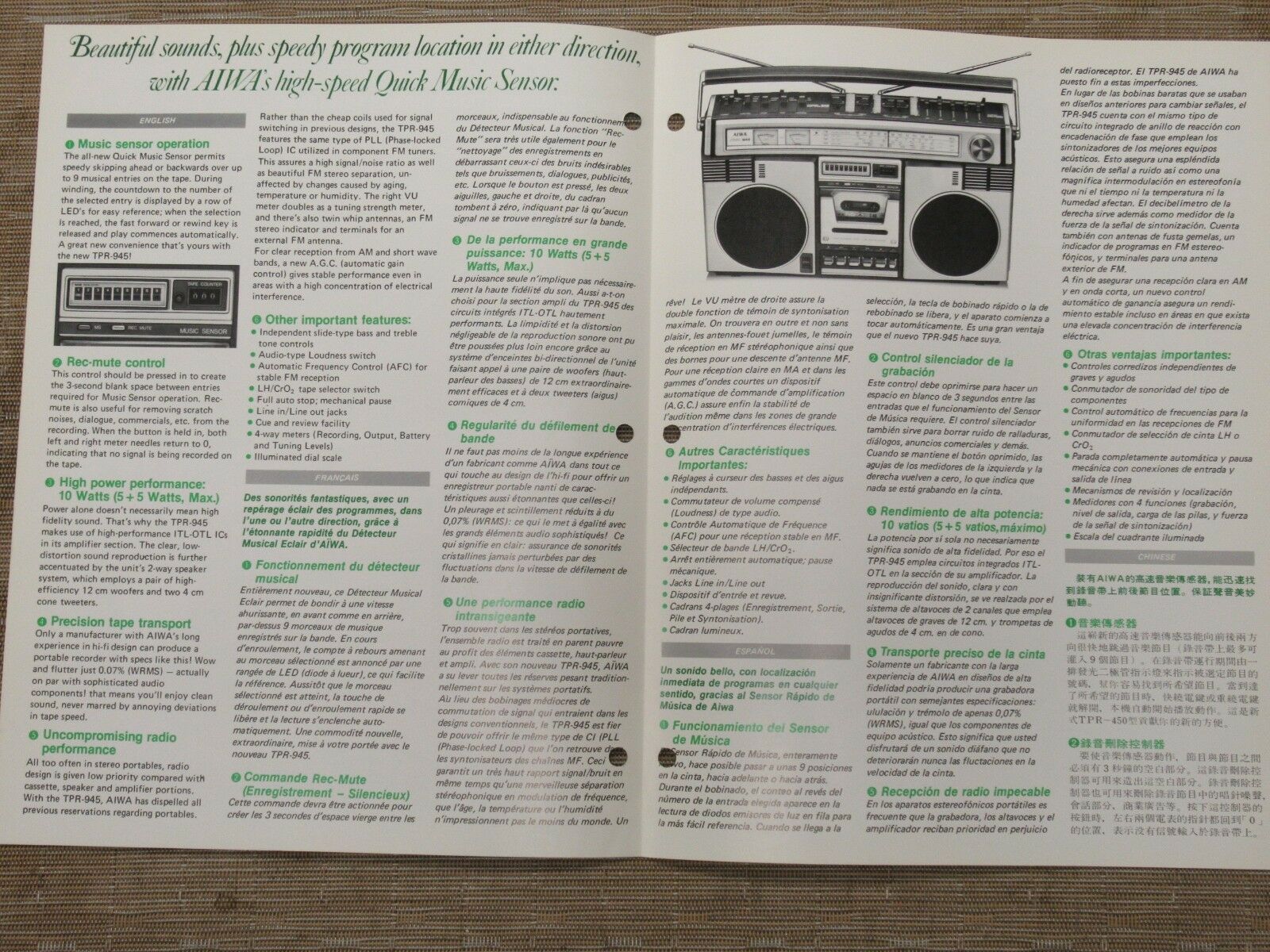 AIWA TPR-945 Portable Cassette Tape Recorder Original Catalogue 02.jpg
