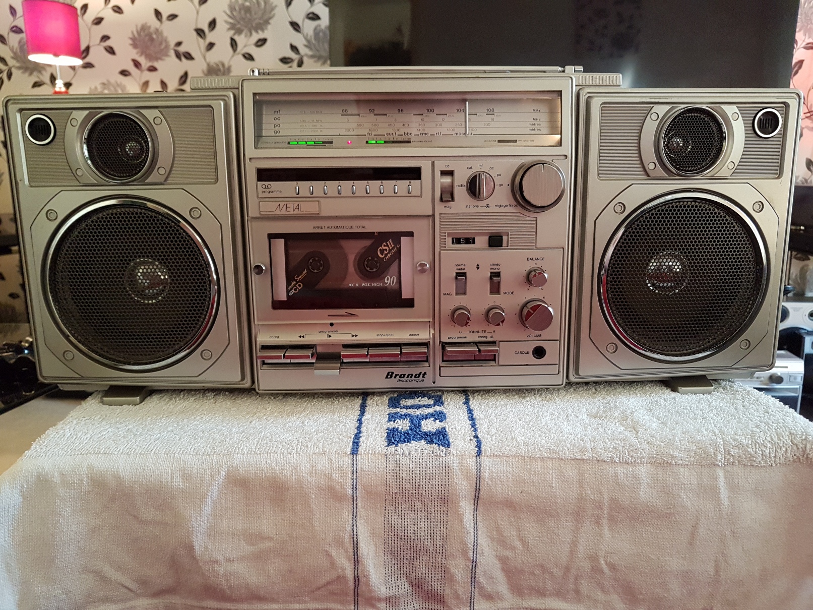 Brandt RK-813S Stereo Radio Recorder - January 2017 (6).jpg
