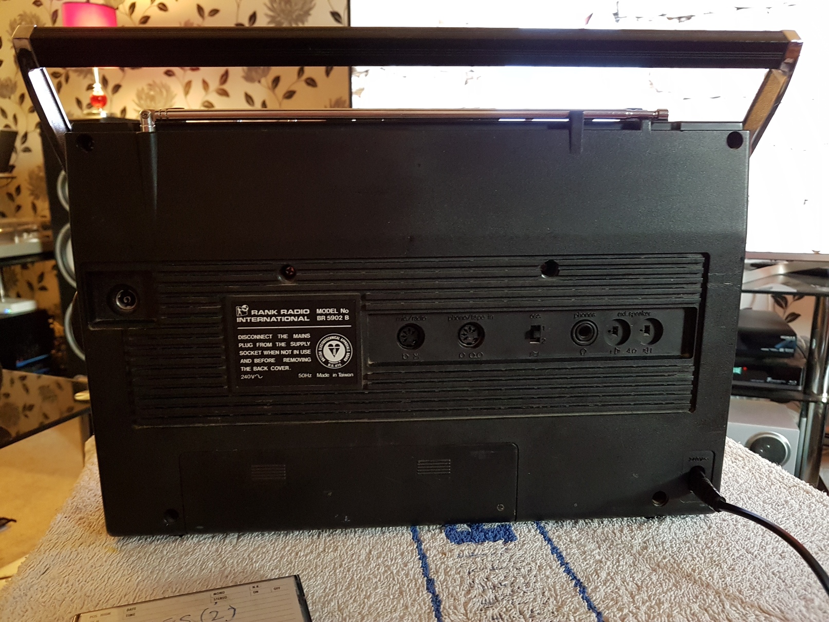 Bush BR 5902B Radio Recorder - May 2017 (14).jpg