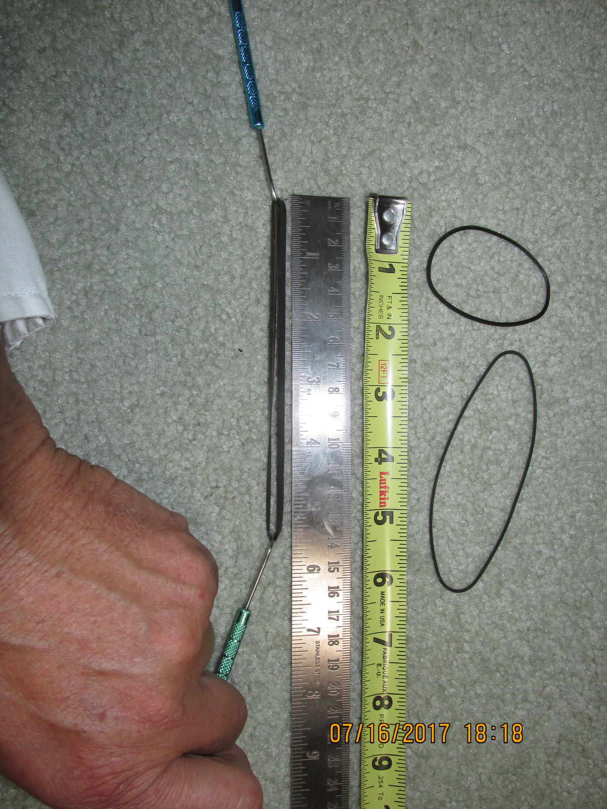 IMG_6821 Sharp GF-6060 old flat belt size.JPG