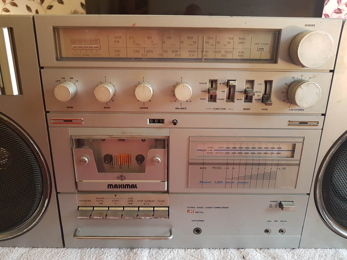 Maximal 3040 Stereo Radio Cassette Recorder - February 2017 (11).jpg