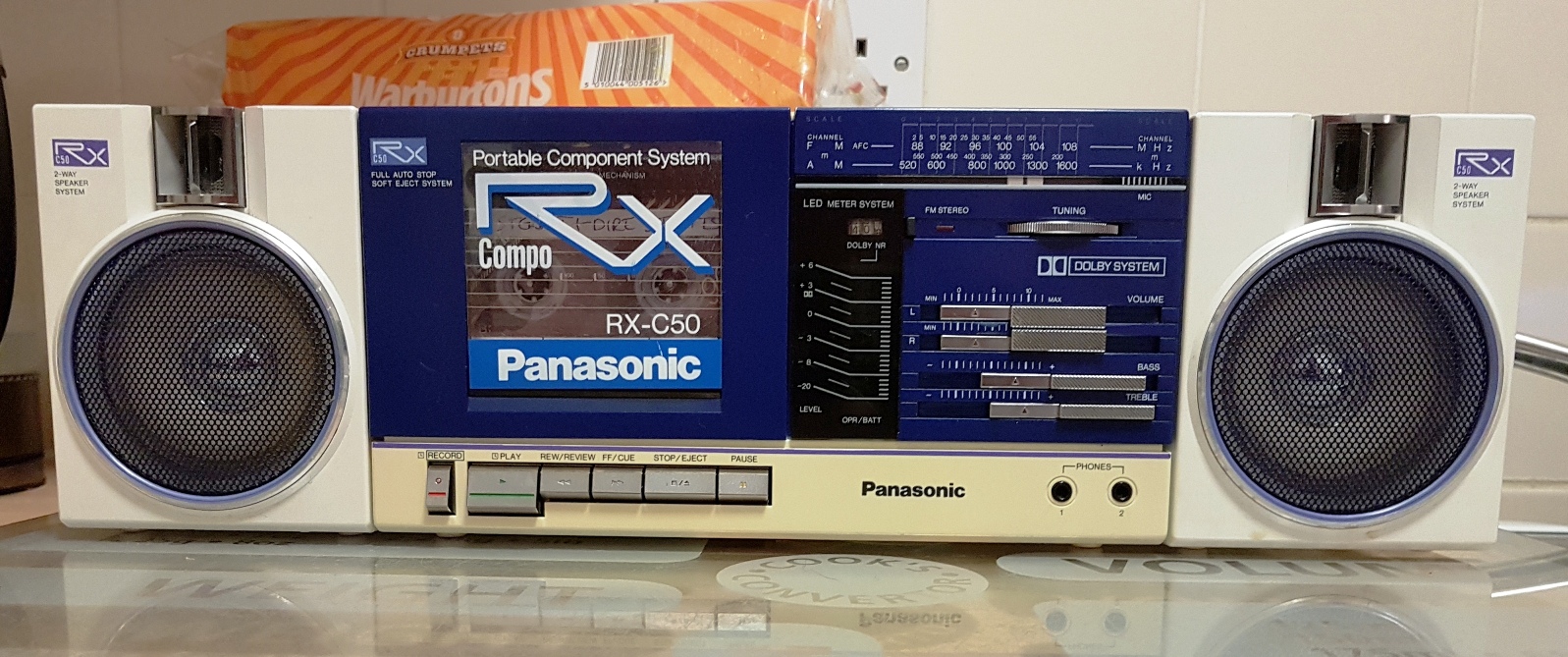 Panasonic RX-C50 Radio Cassette Recorder - March 2018 (1).jpg