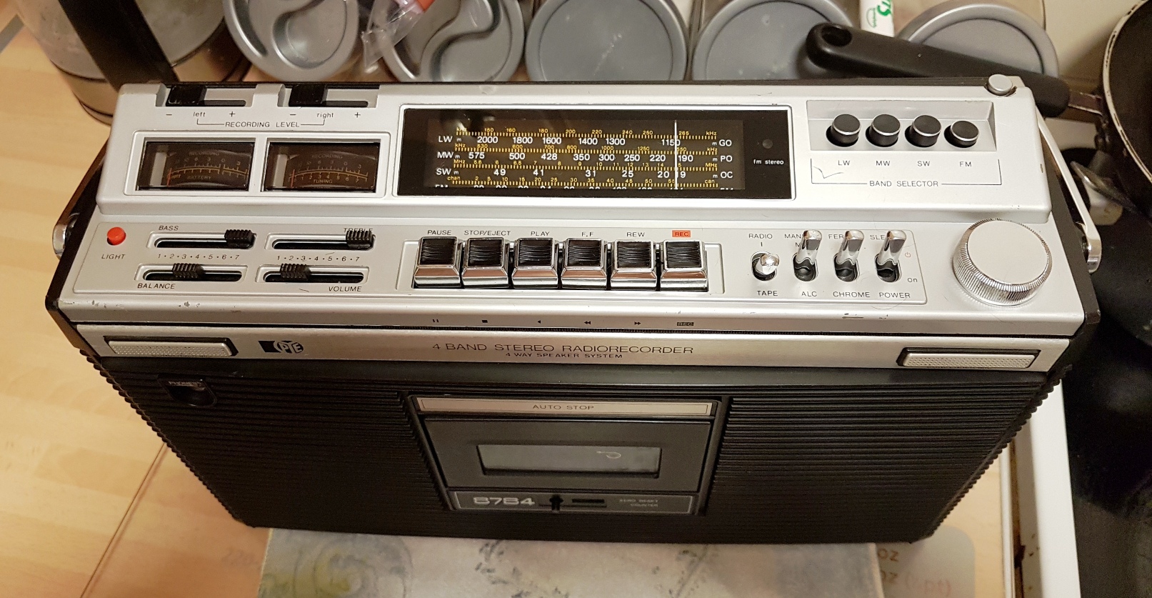 Pye SX-8784 Stereo Radio Recorder Repaired & Restored - October 2018 (6).jpg