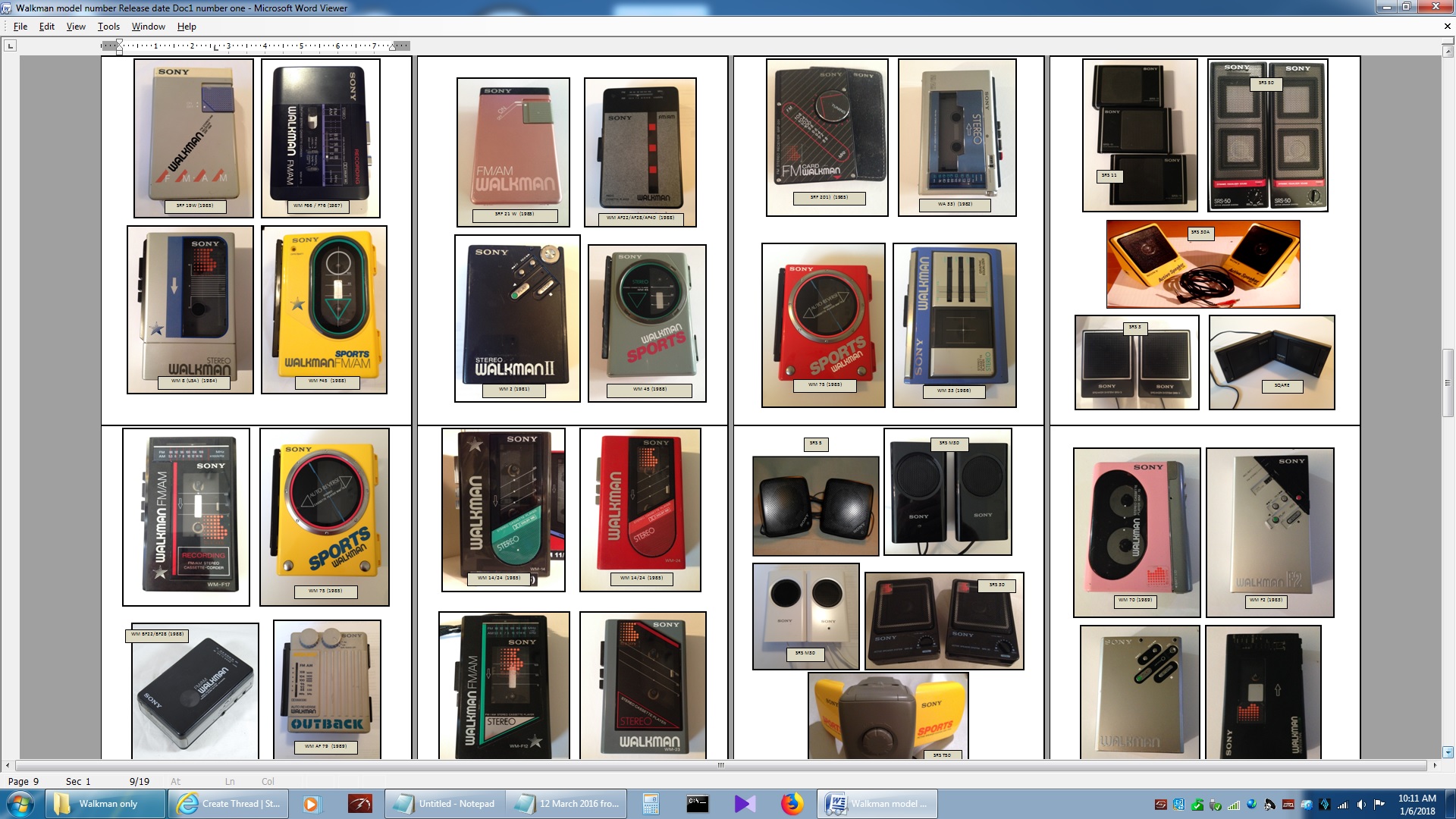 Walkman model number Release date photo data base by ( Tim Chapman His Collection ) 02.jpg