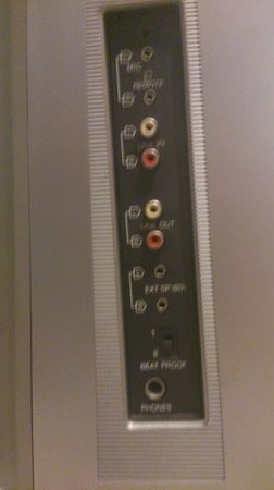 Panasonic TR 1200G side sockets.JPG