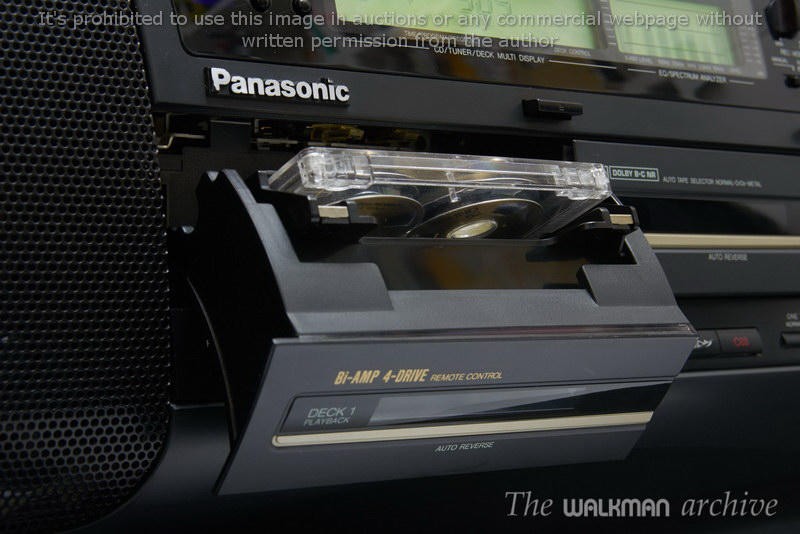 BU-629] Panasonic Bi-AMP 4-DRIVE PORTABLE STEREO SYSTEM RX