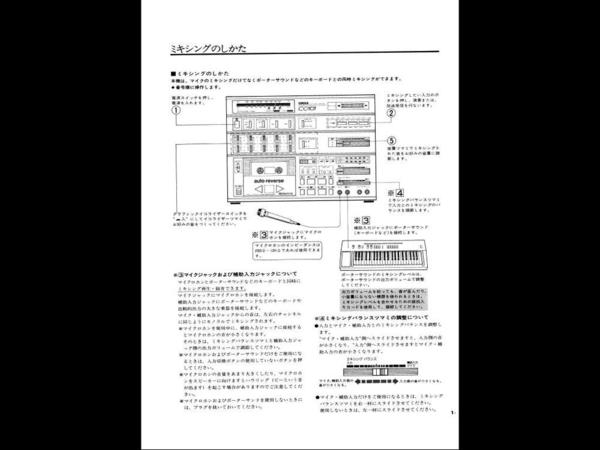 YAMAHA CC-101 manual