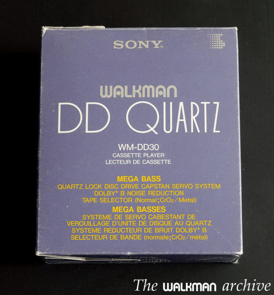 SONY Walkman WM-DD30 Boxed 01