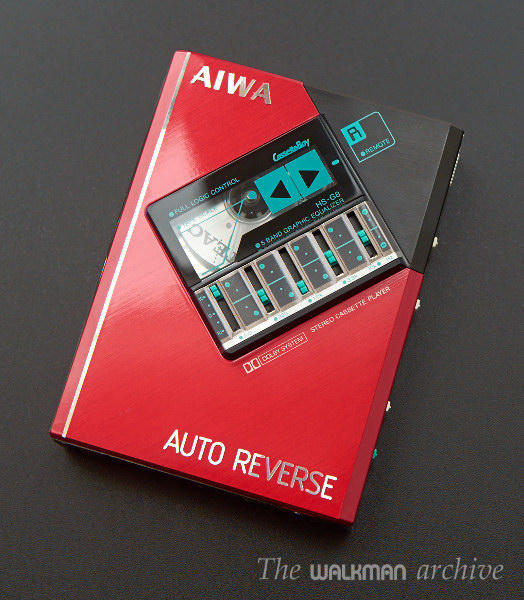 AIWA Walkman HS-G08 Red