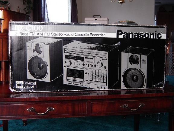 Panasonic RX-C100 box